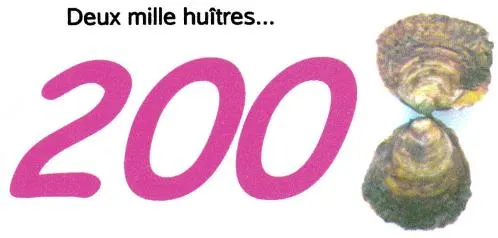 Deux mille huîtres… 2008