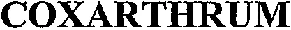 COXARTHRUM