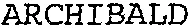 ARCHIBALD