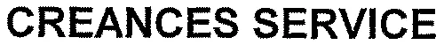 CREANCES SERVICE