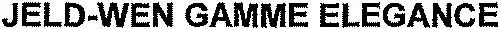 JELD-WEN GAMME ELEGANCE
