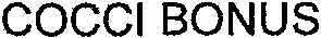 COCCI BONUS