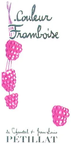 COULEUR FRAMBOISE DE CHANTAL & JEAN-LOUIS PETILLAT