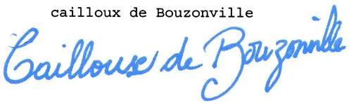Cailloux de BouZonville