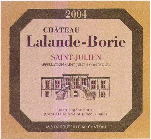 CHÂTEAU Lalande-Borie