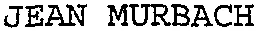 JEAN MURBACH