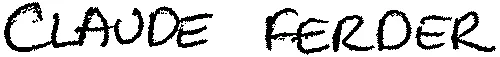 CLAUDE FERDER