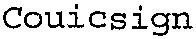 Couicsign