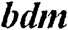 bdm