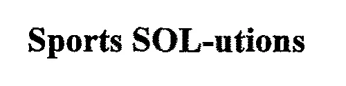 Sports SOL-utions