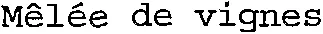 Mêlée de vignes