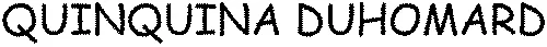QUINQUINA DUHOMARD