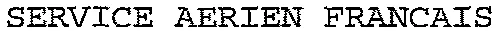 SERVICE AERIEN FRANCAIS