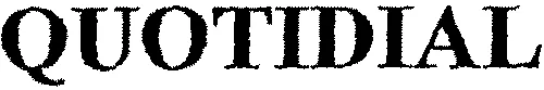 QUOTIDIAL