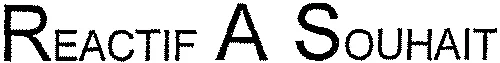 REACTIF A SOUHAIT