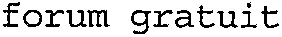 forum gratuit