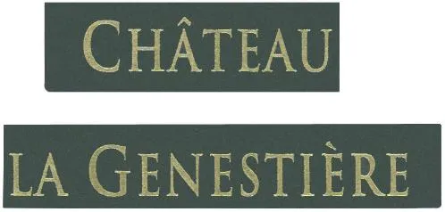 CHÂTEAU LA GENESTIÈRE