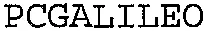 PCGALILEO