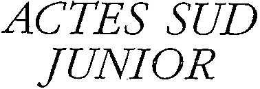 ACTES SUD JUNIOR
