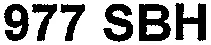 977 SBH