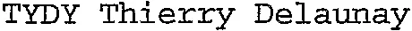 TYDY Thierry Delaunay