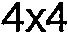 4x4