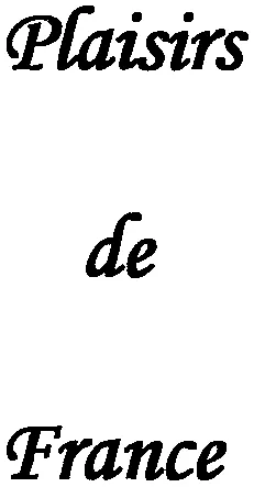 Plaisirs de France