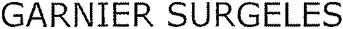 GARNIER SURGELES