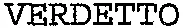 VERDETTO