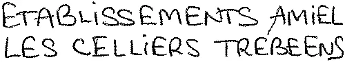 ETABLISSEMENTS AMIEL LES CELLIERS TREBEENS