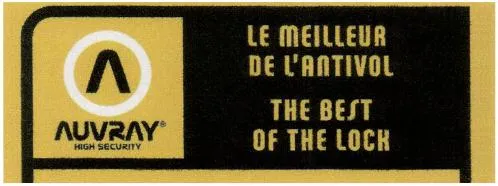 LE MEILLEUR DE L'ANTIVOL THE BEST OF THE LOCKAUVRAY HIGH SECURITY