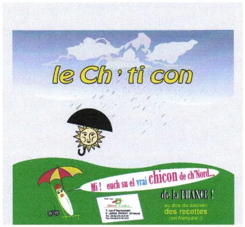 LE CH'TI CON MI! EUCH SU EL VRAI CHICON DE CH'NORD… DE LA FRANCE DIRECT ENDIVE