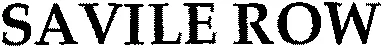 SAVILE ROW