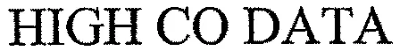 HIGH CO DATA