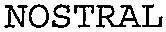 NOSTRAL