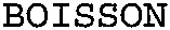BOISSON