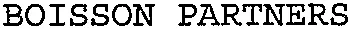 BOISSON PARTNERS