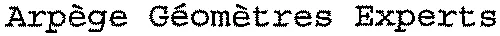 Arpège Géomètres Experts