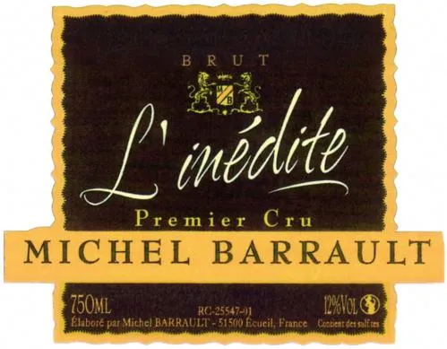 MB L'INEDITE PREMIER CRU MICHEL BARRAULT