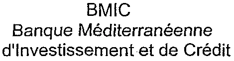 BMIC Banque Méditerranéenne d'Investissement et de Crédit