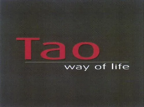 Tao way of life