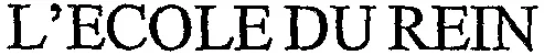 L'ECOLE DU REIN