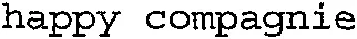 happy compagnie