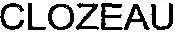 CLOZEAU