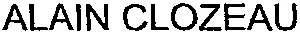 ALAIN CLOZEAU