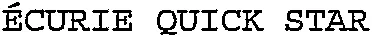 ÉCURIE QUICK STAR