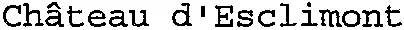 Château d'Esclimont