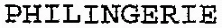 PHILINGERIE