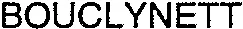 BOUCLYNETT