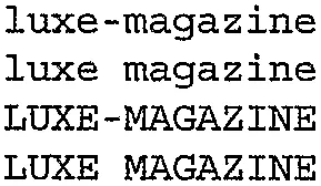 luxe-magazine luxe magazine LUXE-MAGAZINE LUXE MAGAZINE